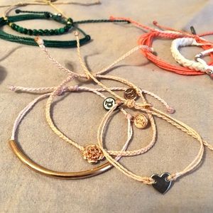 Pura Vida Set of 9 bracelets